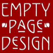 Empty Page Web Design